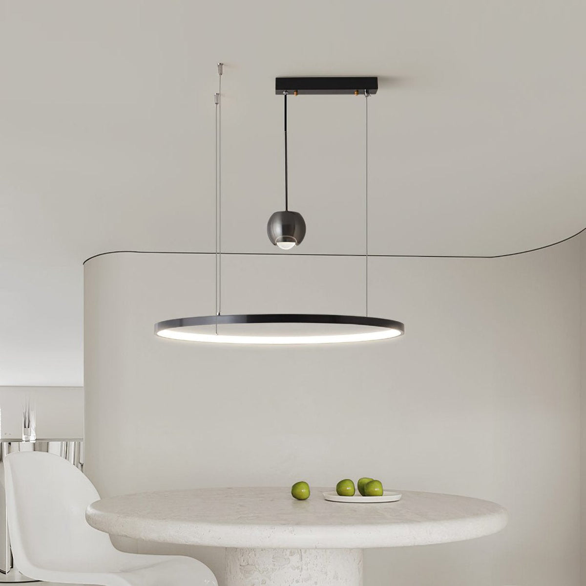 Zero Round Chandelier