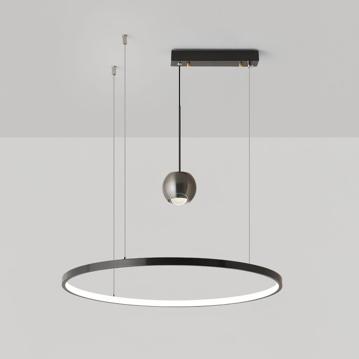 Zero Round Chandelier