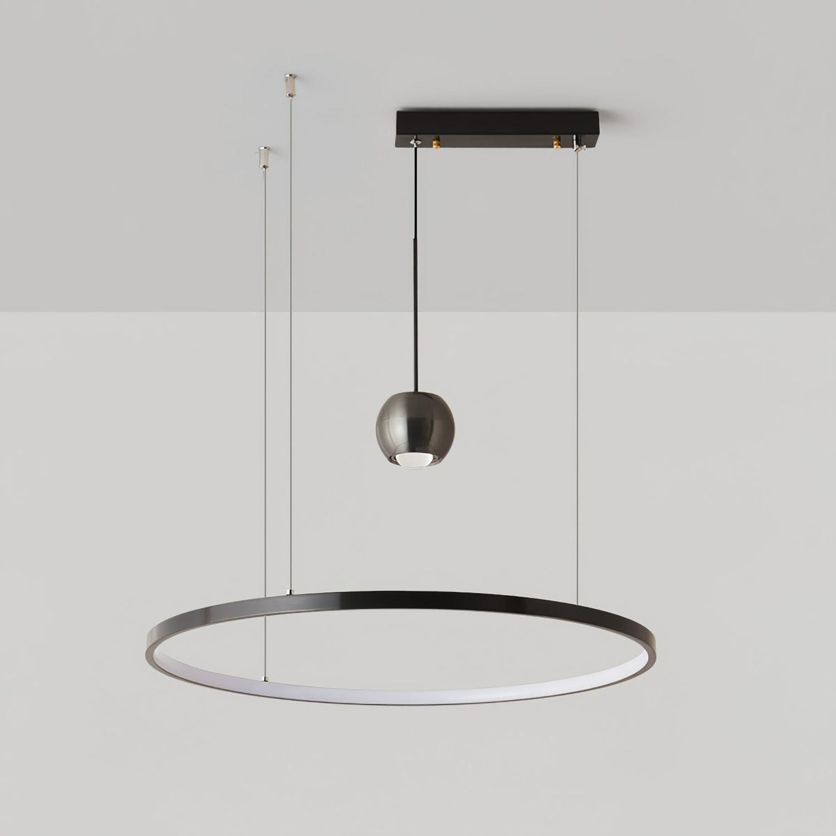 Zero Round Chandelier