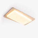 Aurilith Travertine Ceiling Light — Modern Flush Mount LED Fixture