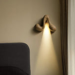 Sera Flow Wood Wall Light – Sculptural LED Sconce for Modern Interiors