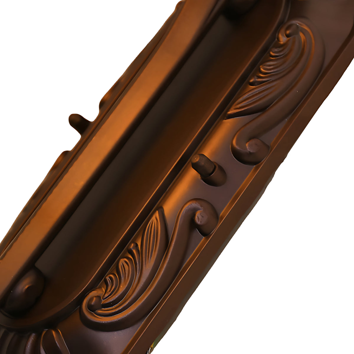 European Copper Outdoor Wall Sconce with Frosted Glass Shade