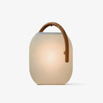 Noria Solar Outdoor Lantern – Portable LED Garden Light with Wood Handle