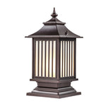 Lumière Pillar Lantern — Weatherproof Outdoor Post Light with Adjustable Color Temperature