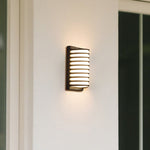 Minimalist Nordic Outdoor Wall Sconce with Warm Ambient LED Light