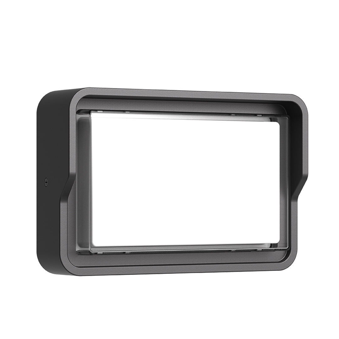 Minimalist Square LED Outdoor Wall Light, Waterproof Architectural Sconce