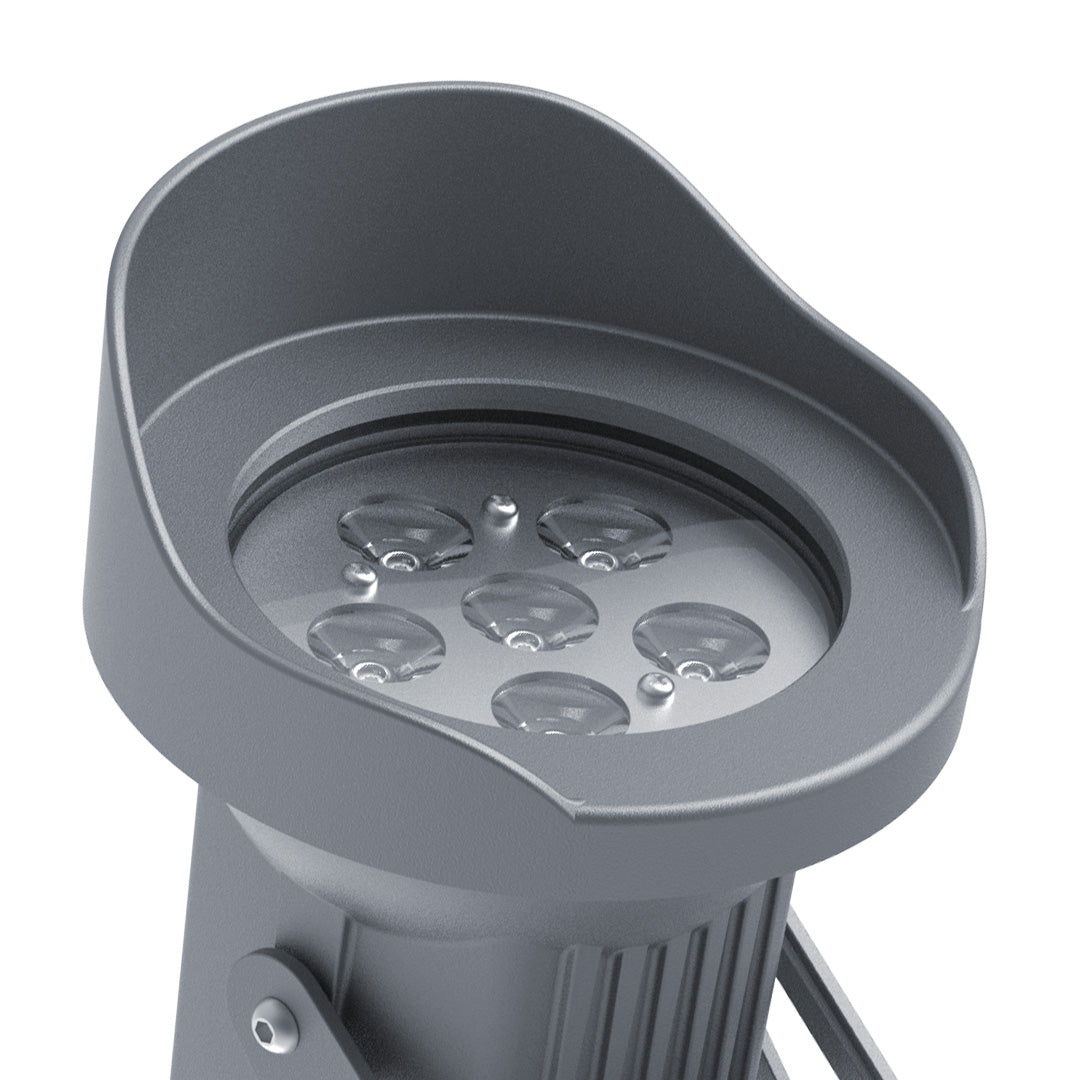 Modern Minimalist 12V Outdoor Spike Spotlights for Garden Landscapes