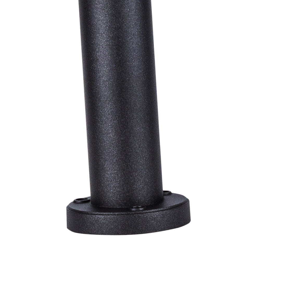Modern Outdoor Bollard Light – Minimalist Black Garden Pathway Lamp