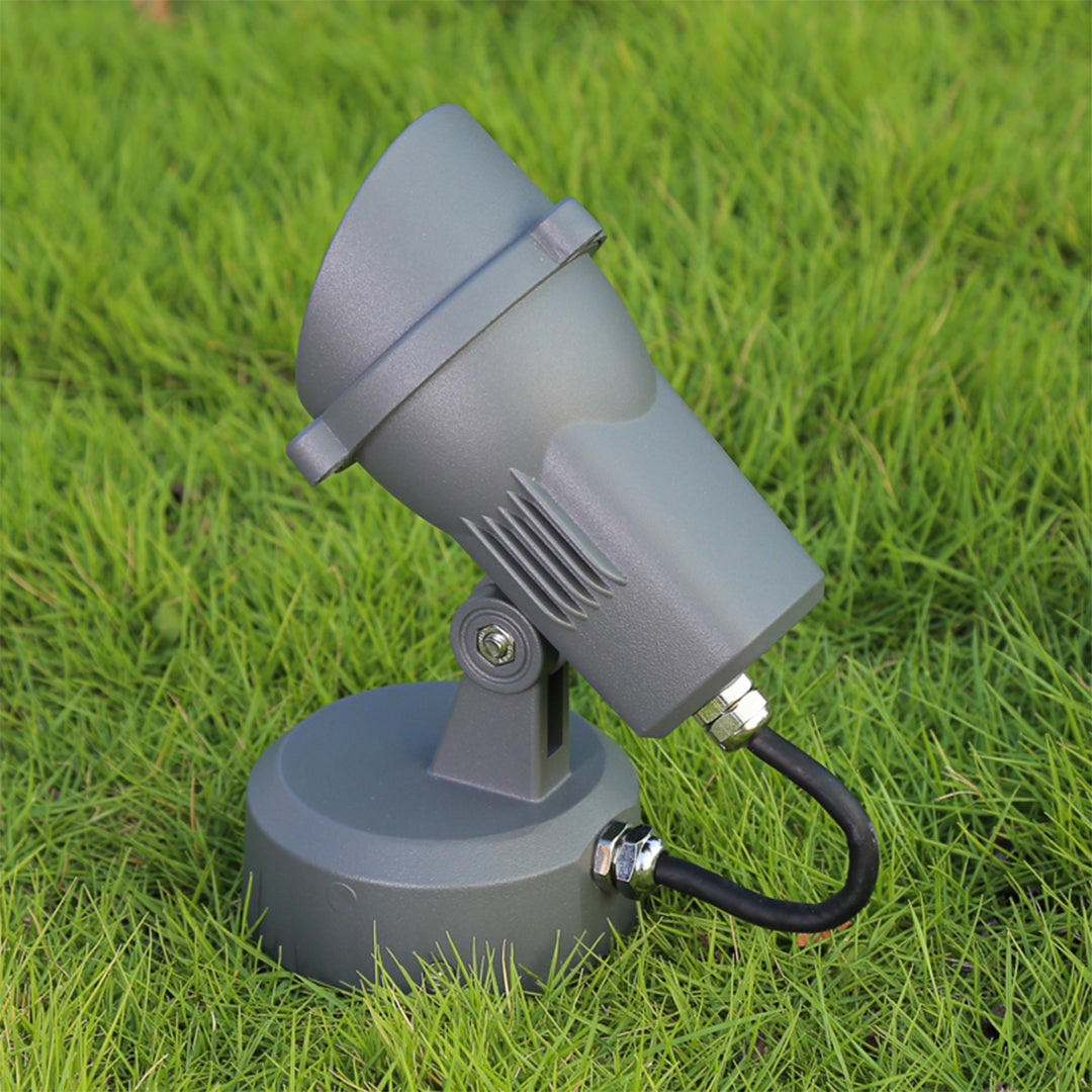 Outdoor LED Spotlights with Anti-Glare Design for Landscape and Architectural Accents