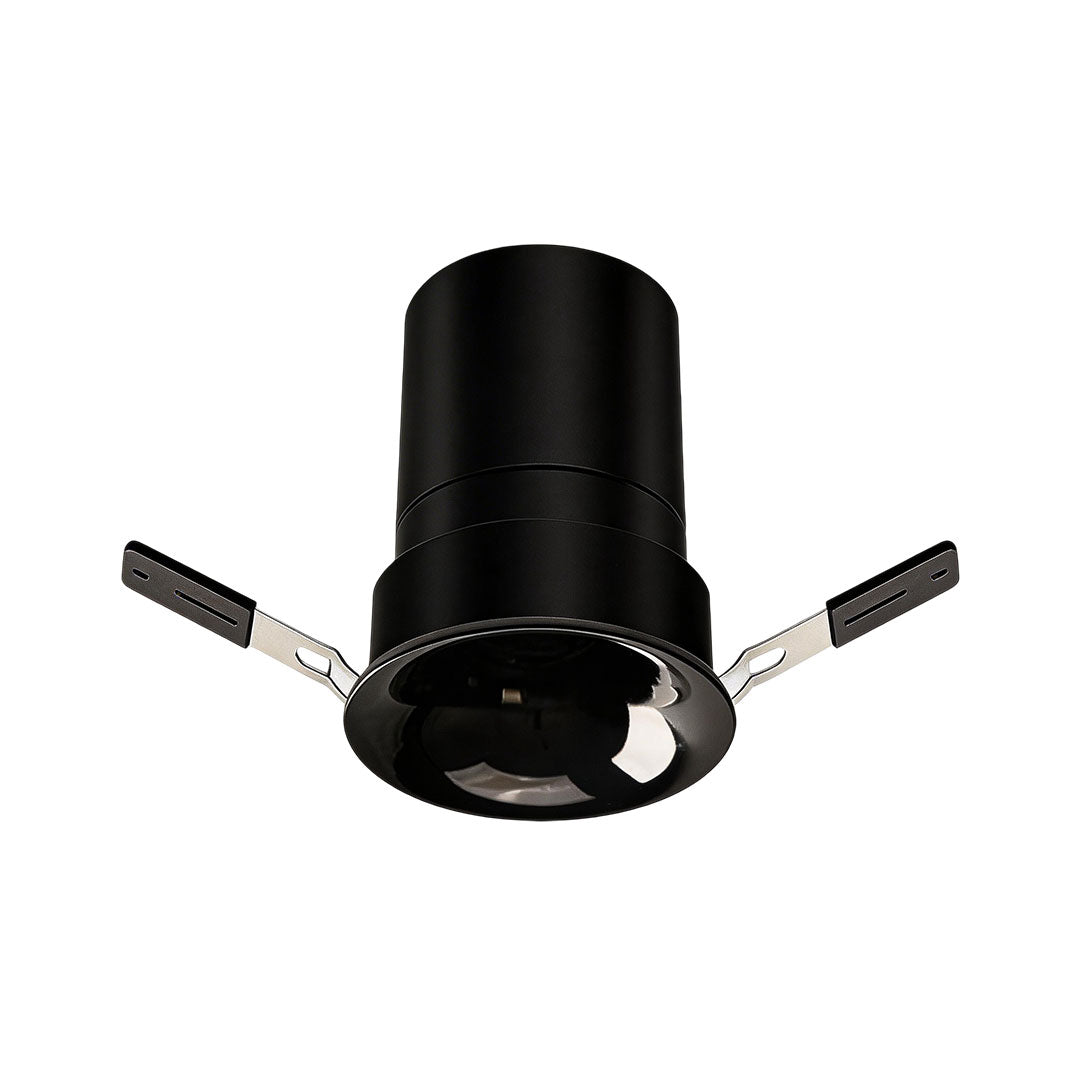 Recessed LED Spotlights with Hill-Effect Optics, Modern Architectural Downlights, Set of 2