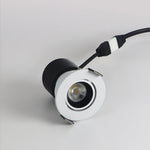 Recessed LED Spotlight with Adjustable 15 Degree Beam for Accent Lighting