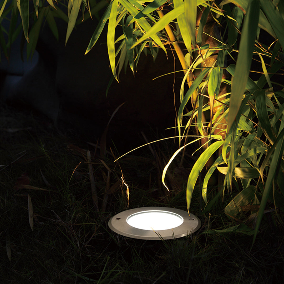 Modern Aluminum LED In-Ground Well Light for Outdoor Landscapes