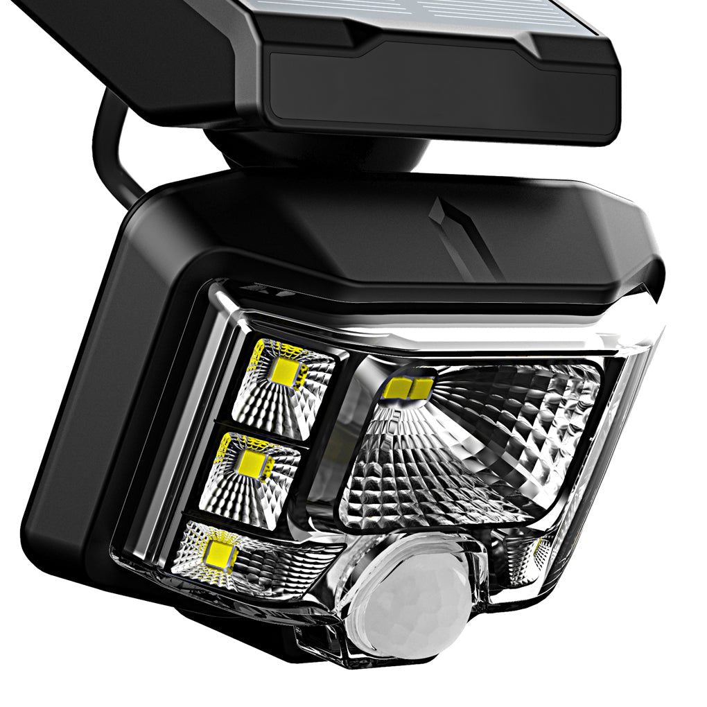 Adjustable Solar Energy Motion Sensor Wall Lamp