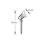 Architectural LED Spike Spotlight for Landscape and Garden Illumination