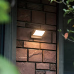 Aria Adjustable Outdoor Wall Sconce — Minimalist Waterproof LED Lighting