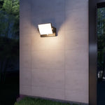 Aria Adjustable Outdoor Wall Sconce — Minimalist Waterproof LED Lighting