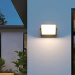 Aria Adjustable Outdoor Wall Sconce — Minimalist Waterproof LED Lighting
