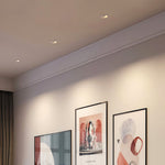 Recessed Adjustable LED Spotlights with Anti-Glare Deep Cup, Black Aluminum