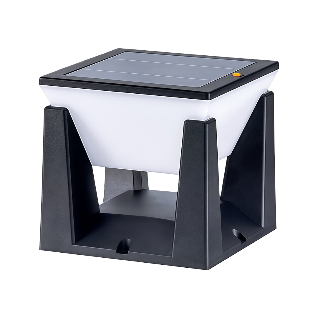 Solar-Powered LED Bollard Light for Modern Landscape Illumination