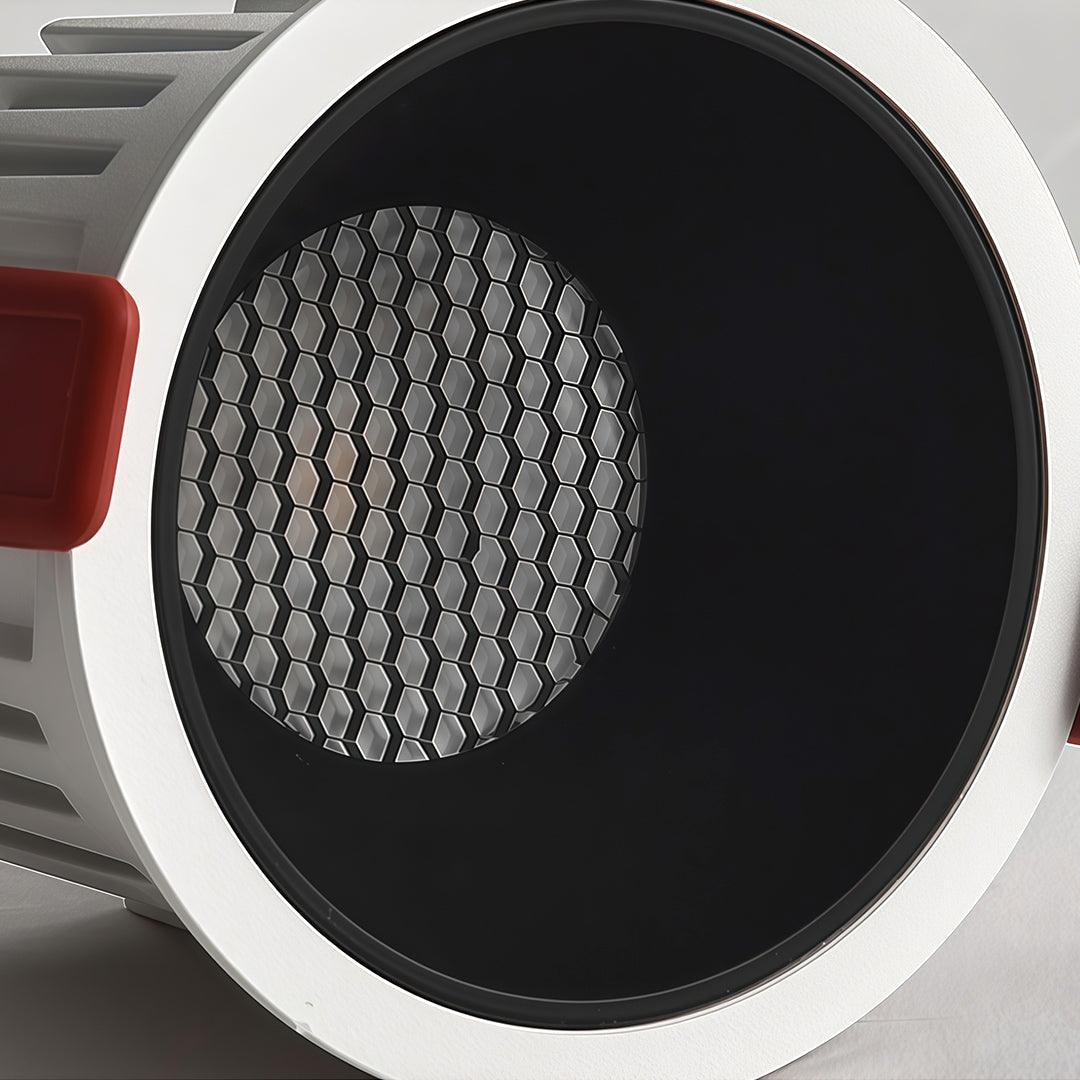 Recessed LED Downlight with Anti-Glare Aluminum Trim