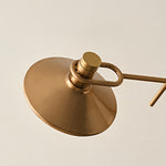 Aurelia Vintage Gold Floor Lamp – Adjustable Mid-Century Reading Light