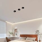 Modern Recessed LED Spotlights with Adjustable Anti-Glare Design