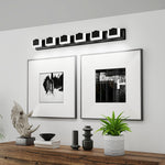 Nordic Chrome LED Vanity Light for Bathroom Mirror – Modern Wall Mount