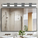 Modern Black Vanity Light for Bathroom Makeup Mirror – LED Wall Sconce