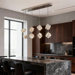 Rubik's Cube Crystal Chandelier – Modern LED Pendant Light