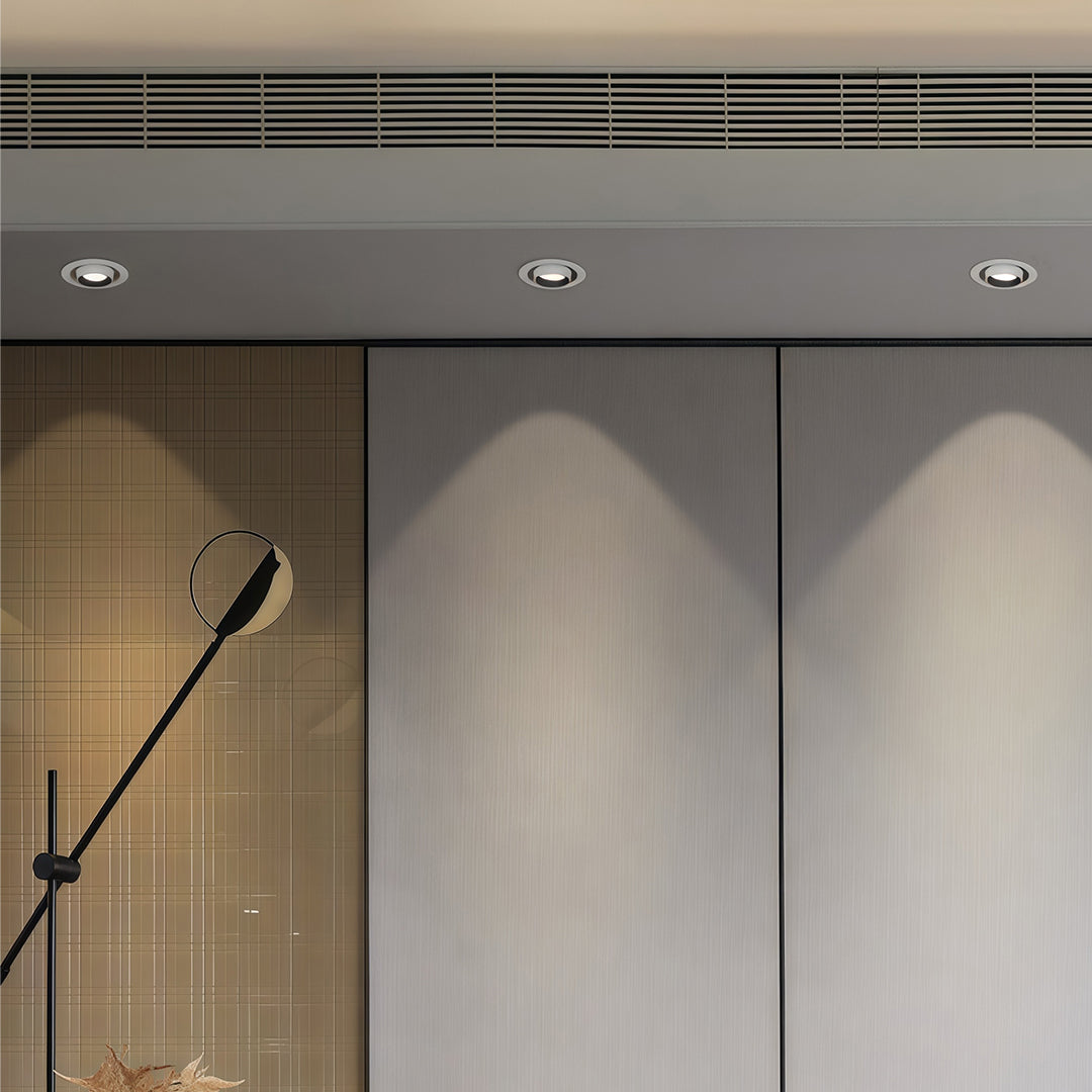 Architectural LED Recessed Spotlights with Adjustable Extendable Head