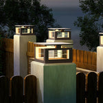 Stainless Steel LED Pillar Light with Acrylic Shade, IP65 Waterproof