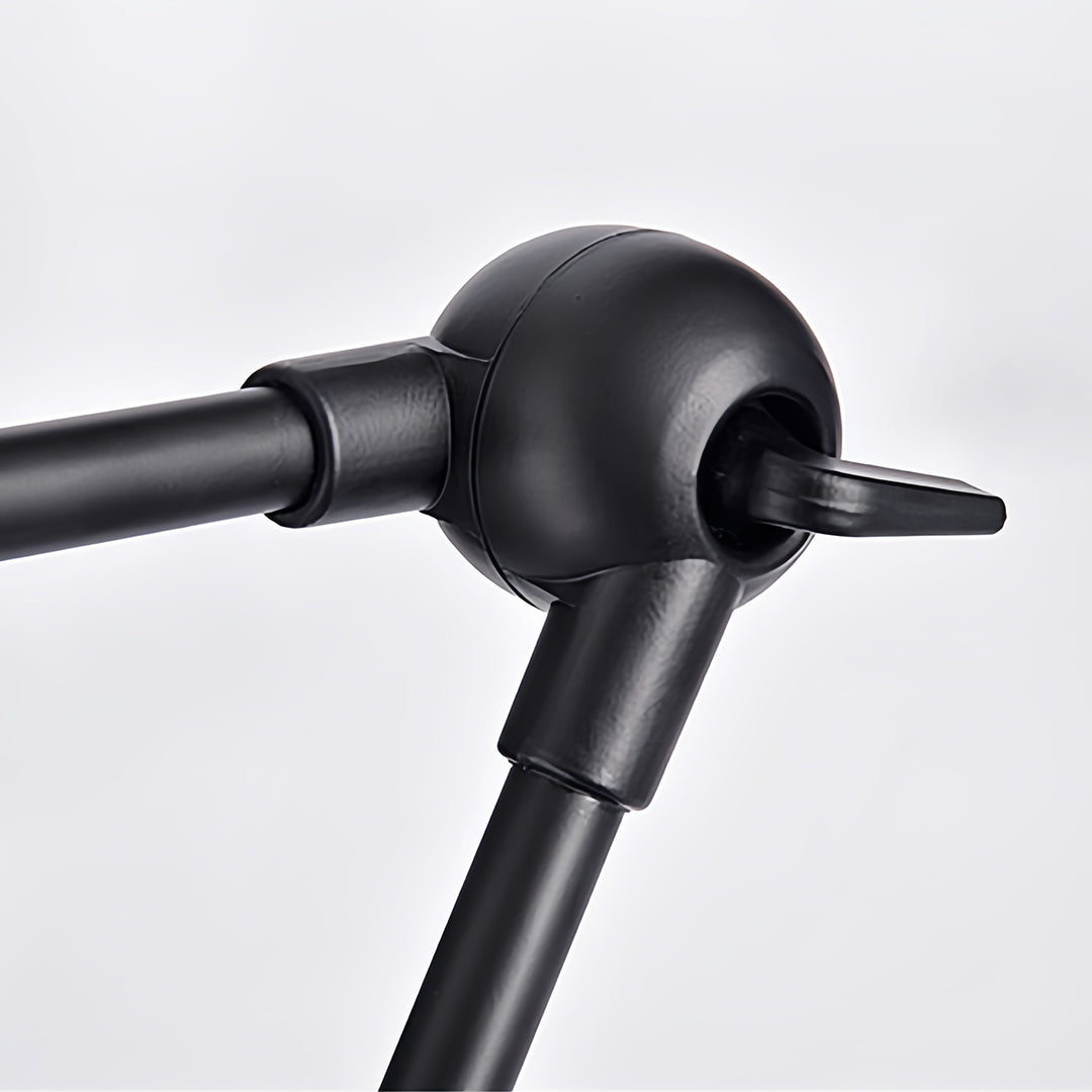 Architectural Reading Floor Lamp with Articulated Arm for Living Room