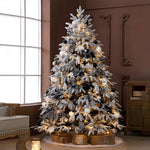 Winter Luminaria Artificial Christmas Tree with Warm String Lights