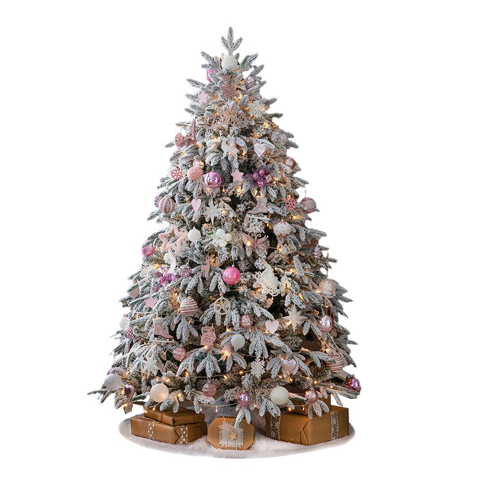 Winter Luminaria Artificial Christmas Tree with Warm String Lights