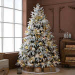 Winter Luminaria Artificial Christmas Tree with Warm String Lights