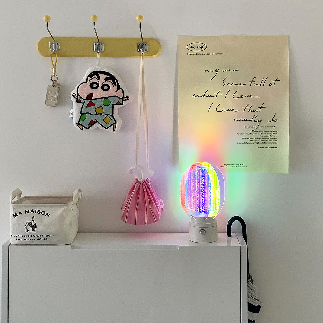 Aurora Prism LED Table Lamp – Modern Aluminum & Acrylic Accent Light