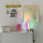 Aurora Prism LED Table Lamp – Modern Aluminum & Acrylic Accent Light