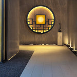 Asian Style Outdoor Led Landscape Decorative Lighting Wall Lamp For Villa Courtyard