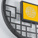 Asian Style Outdoor Led Landscape Decorative Lighting Wall Lamp For Villa Courtyard