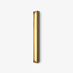 Isolde Alabaster Wall Sconce – Modern LED Wall Light in Bronze