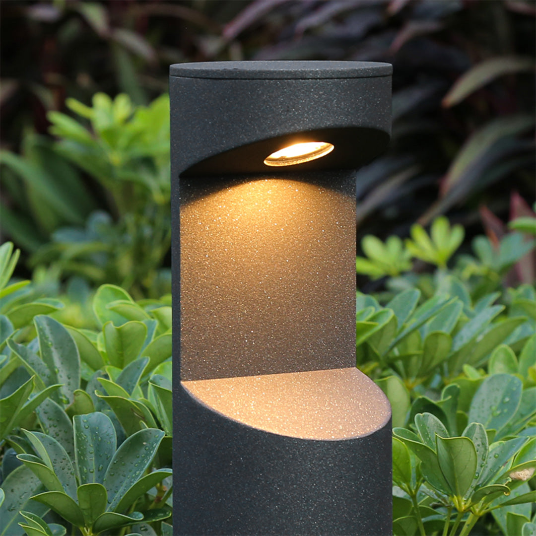 Minimalist LED Bollard Light for Modern Gardens and Pathways