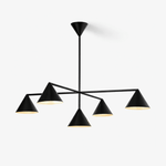 Virelli Cone Chandelier – Modern Minimalist Pendant Light for Dining and Living Spaces