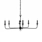 Elara Candle Chandelier – Modern Brass Candelabra Chandelier for Dining Room