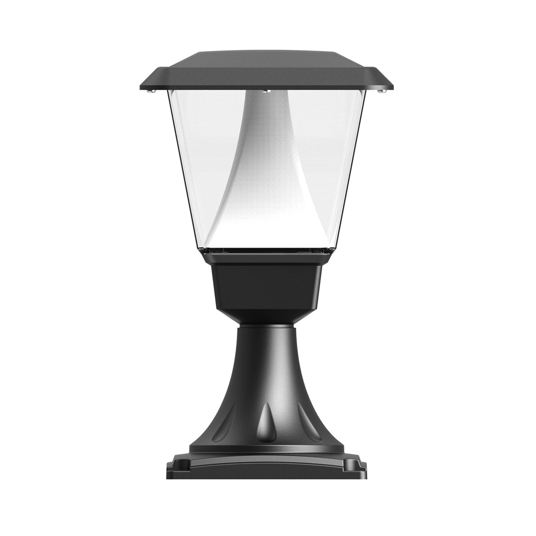 Modern Minimalist LED Bollard Light for Garden Paths – 6.5" Outdoor Landscape Lighting