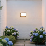 Minimalist Square LED Outdoor Wall Light, Waterproof Architectural Sconce