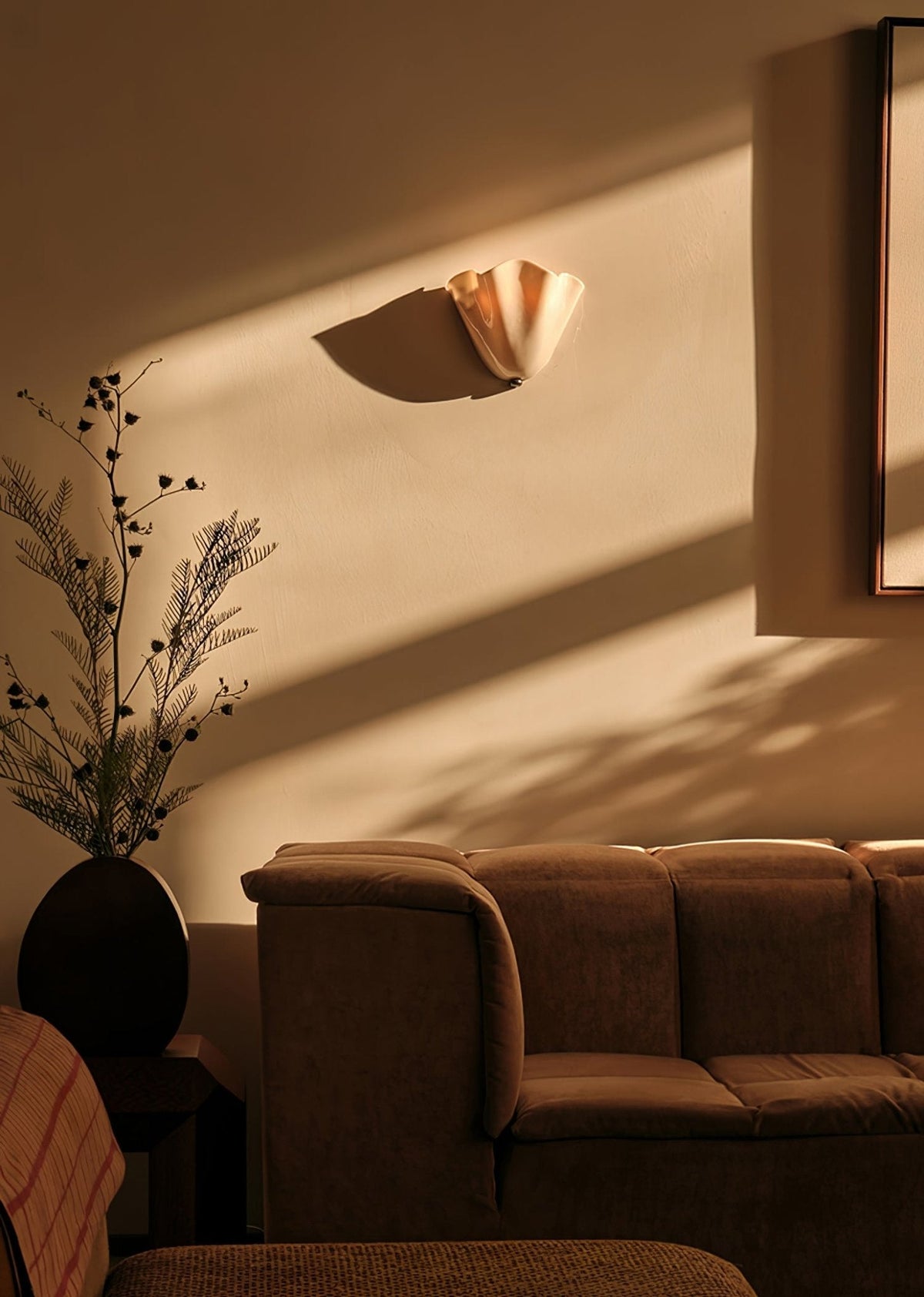 Petalia Sculptural Glass Wall Sconce | Modern Organic Lighting