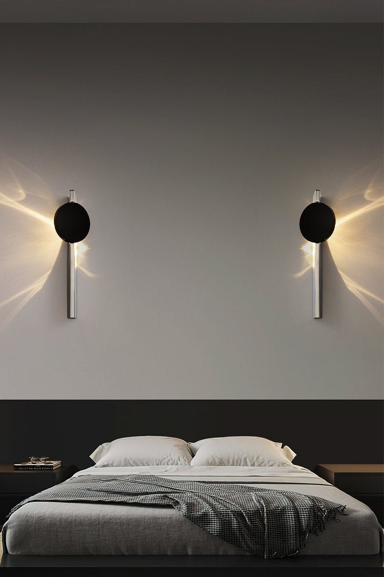 Lumin Wave Duo Wall Sconce – Modern LED Wall Lamp for Bedroom & Living Room