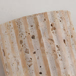 Travertine LED Wall Sconce with Up and Down Illumination