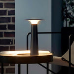 Outdoor LED Table Lamp with Aluminum Body and PC Shade