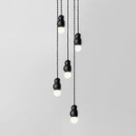 Ball Series Pendant Light – Modern Glass Globe Ceiling Lamp
